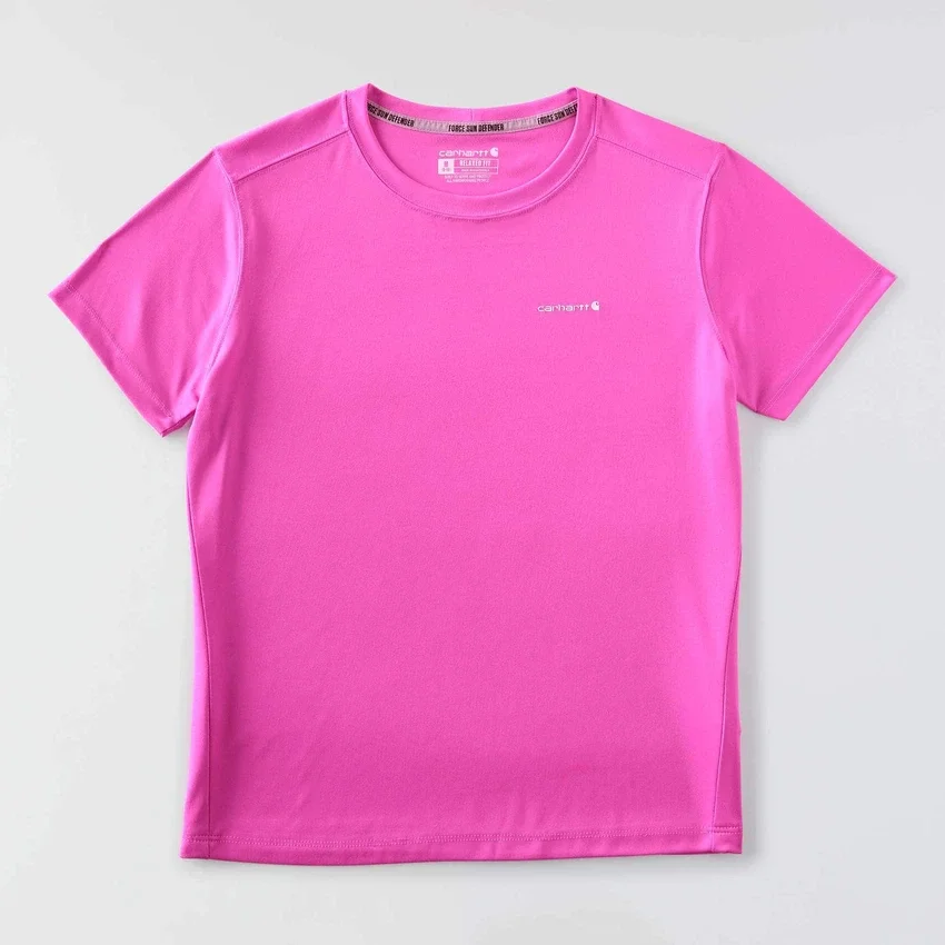 Women's Force Sun Defender Upf 50+ Lightweight Moisture Wicking T-Shirt - Sun Protection Shirts