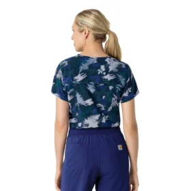 Women’s Force Tuck-In Scrub Print Top
