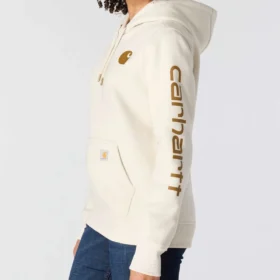 Women’s Iconic Clarksburg Relaxed Fit Fleece Lined Logo Hoodie