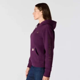 Women’s Iconic Clarksburg Relaxed Fit Fleece Lined Logo Hoodie