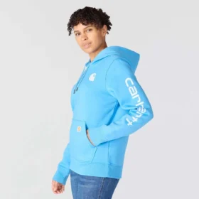 Women’s Iconic Clarksburg Relaxed Fit Fleece Lined Logo Hoodie