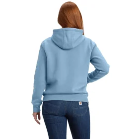 Women’s Iconic Clarksburg Relaxed Fit Fleece Lined Logo Hoodie