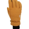 Women's Insulated Duck/Synthetic Leather Knit Cuff Glove
