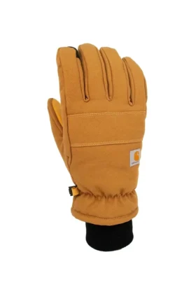 Women’s Insulated Duck/Synthetic Leather Knit Cuff Glove