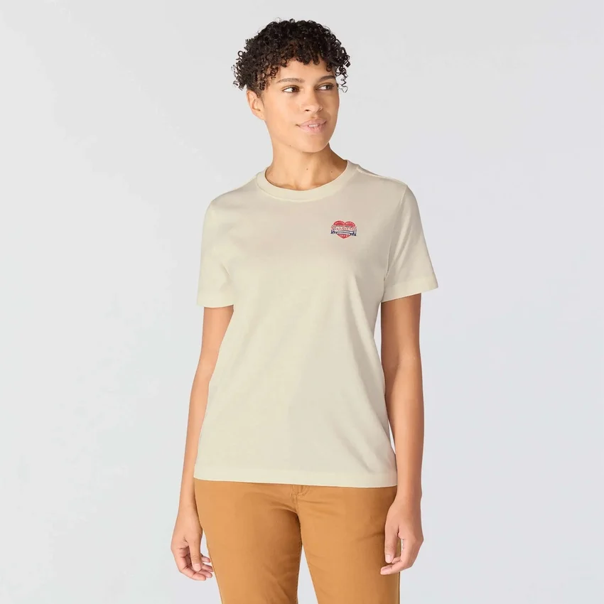 Women's Irvine Relaxed Fit Heritage Heart Graphic T-Shirt