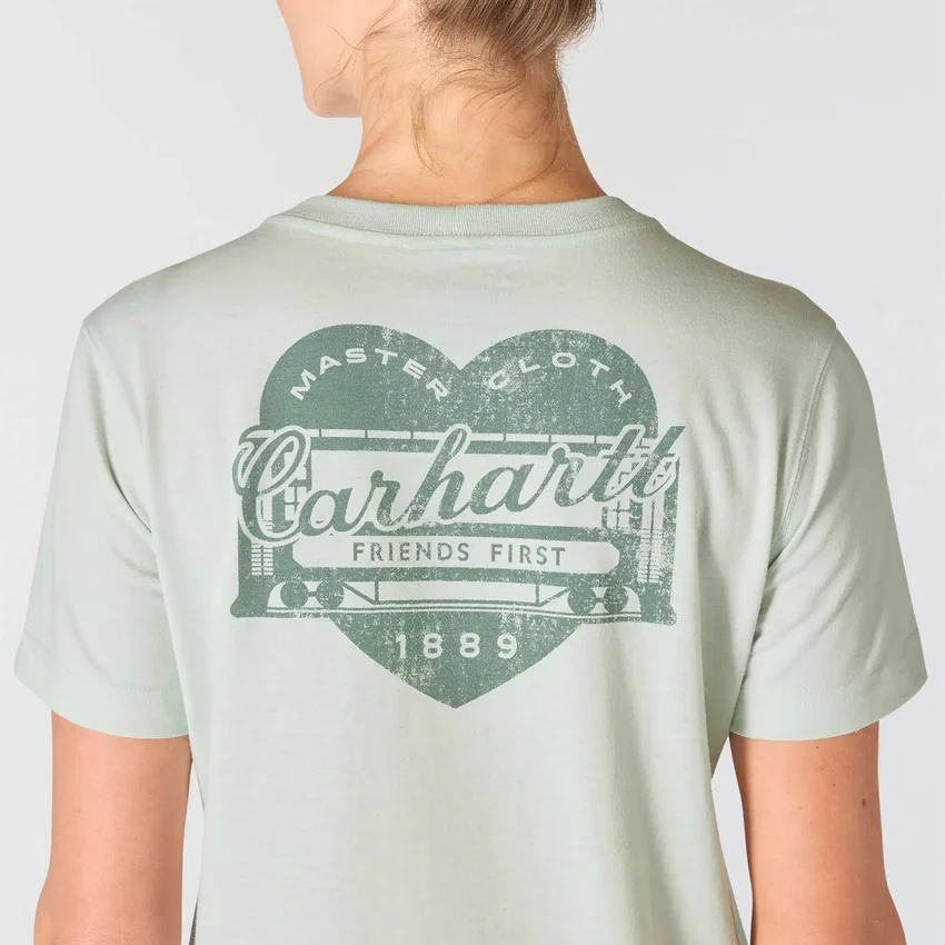Women's Irvine Relaxed Fit Heritage Heart Graphic T-Shirt