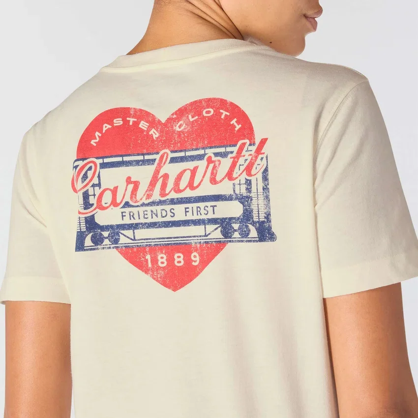 Women's Irvine Relaxed Fit Heritage Heart Graphic T-Shirt