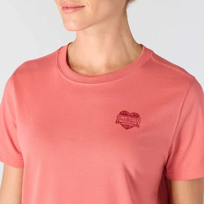 Women's Irvine Relaxed Fit Heritage Heart Graphic T-Shirt
