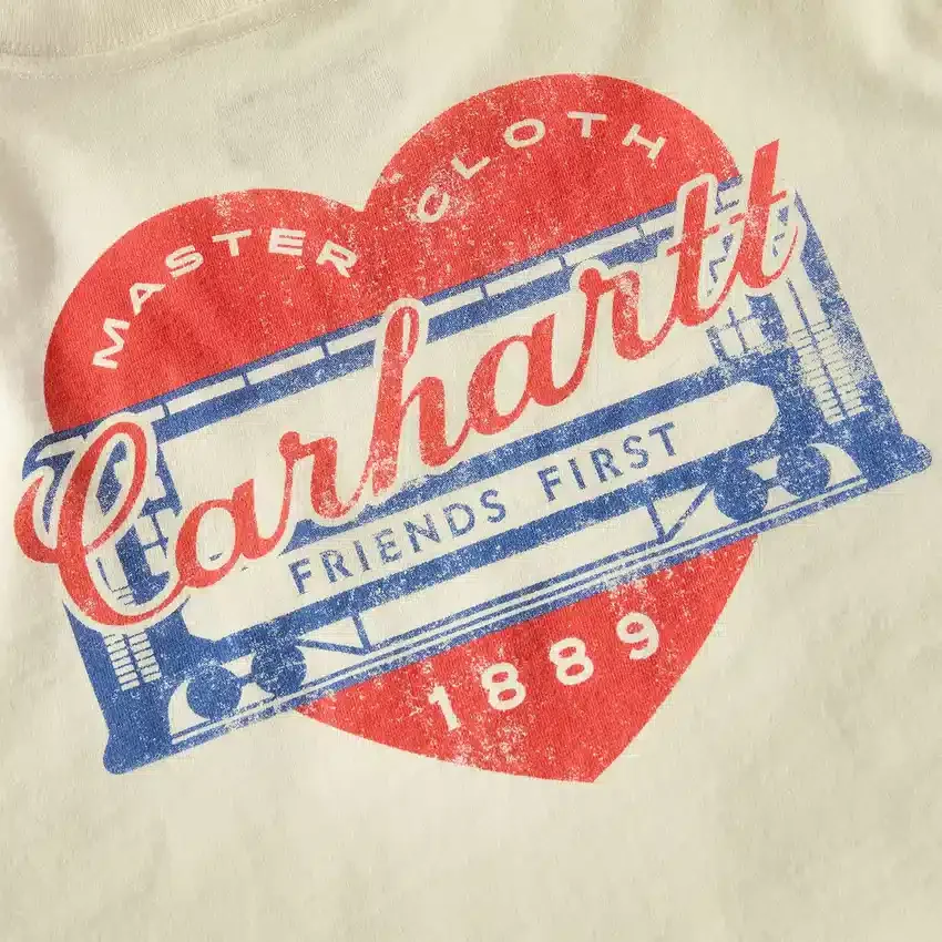 Women's Irvine Relaxed Fit Heritage Heart Graphic T-Shirt
