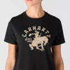 Women's Irvine Relaxed Fit Horse Graphic T-Shirt
