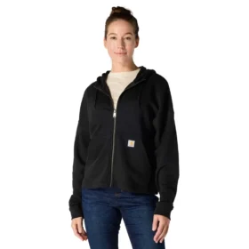 Women's Lightweight Tencel Full Zip Hooded Sweatshirt
