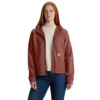 Women's Lightweight Tencel Full Zip Hooded Sweatshirt