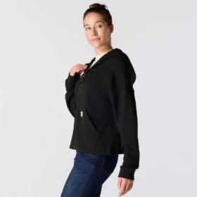 Women’s Lightweight Tencel Full Zip Hooded Sweatshirt