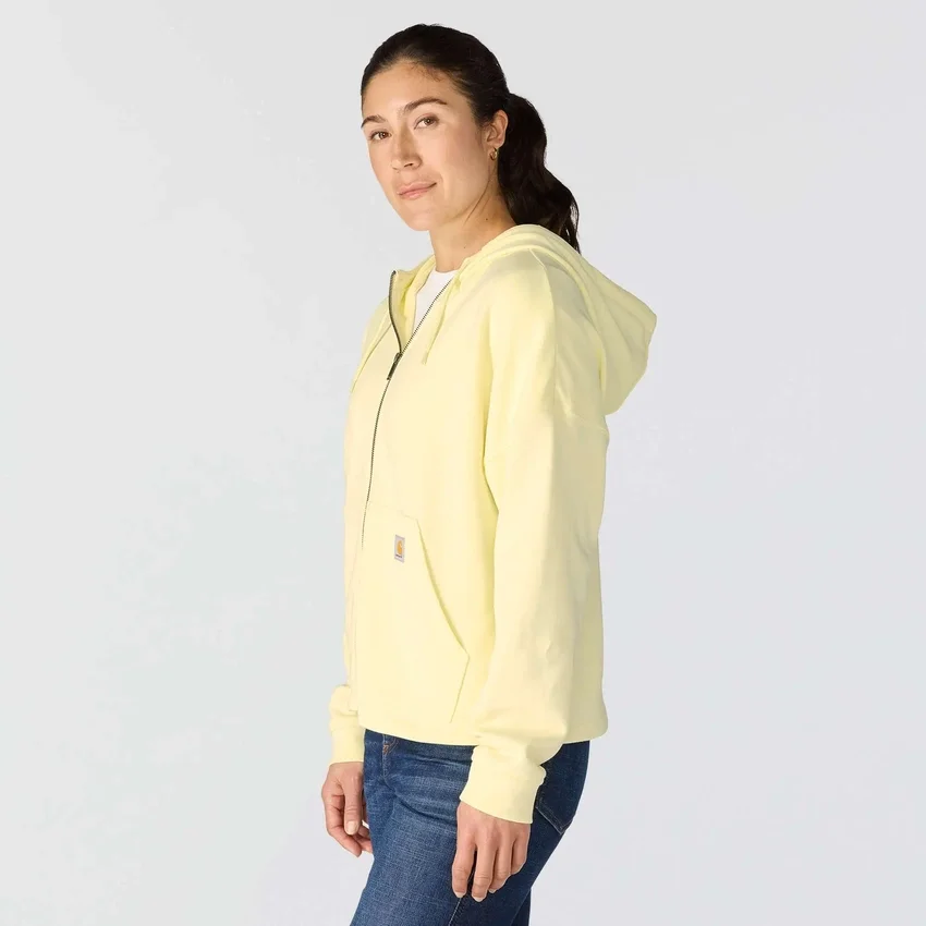 Women's Lightweight Tencel Full Zip Hooded Sweatshirt