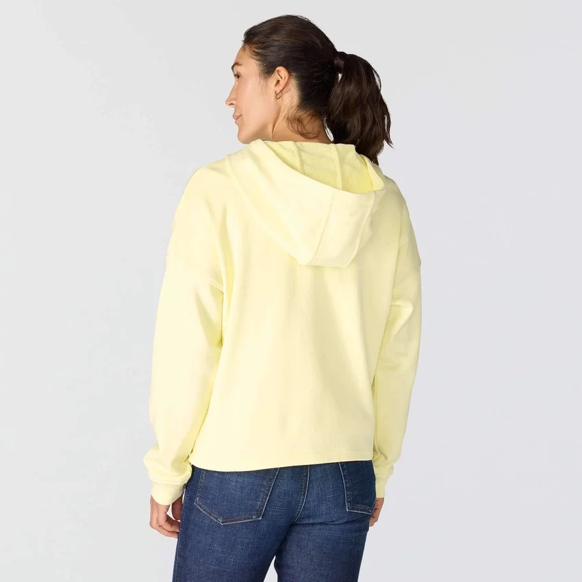 Women's Lightweight Tencel Full Zip Hooded Sweatshirt