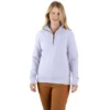 Women's Lightweight Tencel Half-Zip Pullover Sweatshirt