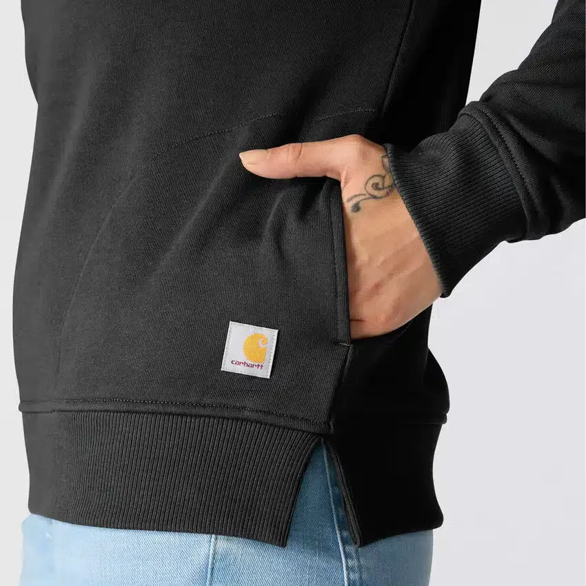 Women's Lightweight Tencel Half-Zip Pullover Sweatshirt