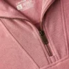 Women's Lightweight Tencel Half-Zip Pullover Sweatshirt