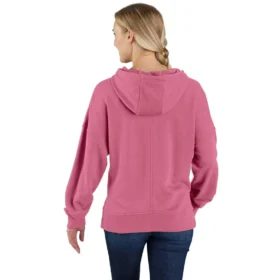 Women’s Lightweight Tencel Loose Fit Logo Graphic Hoodie