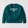 Women's Loose Fit Midweight Carhartt 1889 Graphic Crewneck Sweatshirt