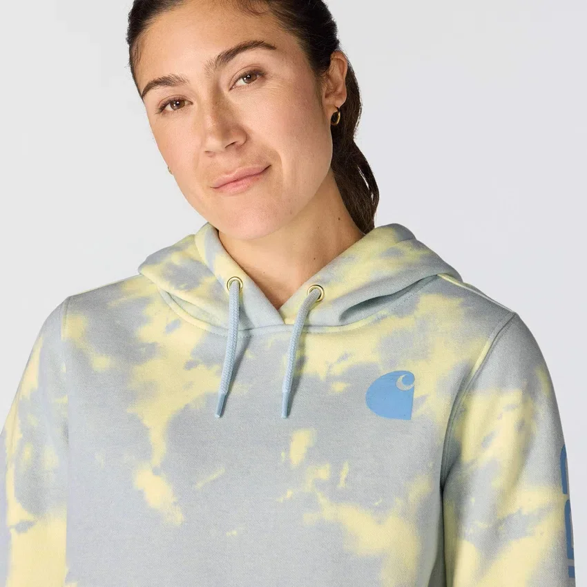 Women's Marquette Tie Dye Hoodie