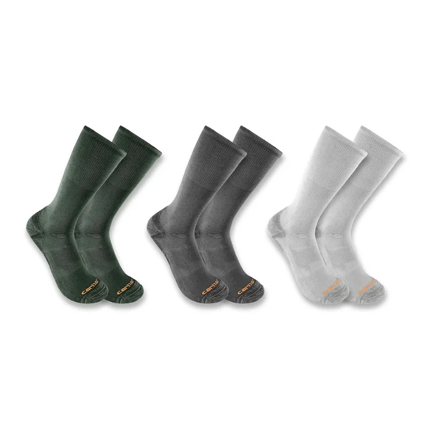 Women's Midweight Cotton-Tencel Comfort Crew Sock 3-Pack