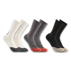 Women's Midweight Cotton-Tencel™ Logo Crew Sock 3-Pack