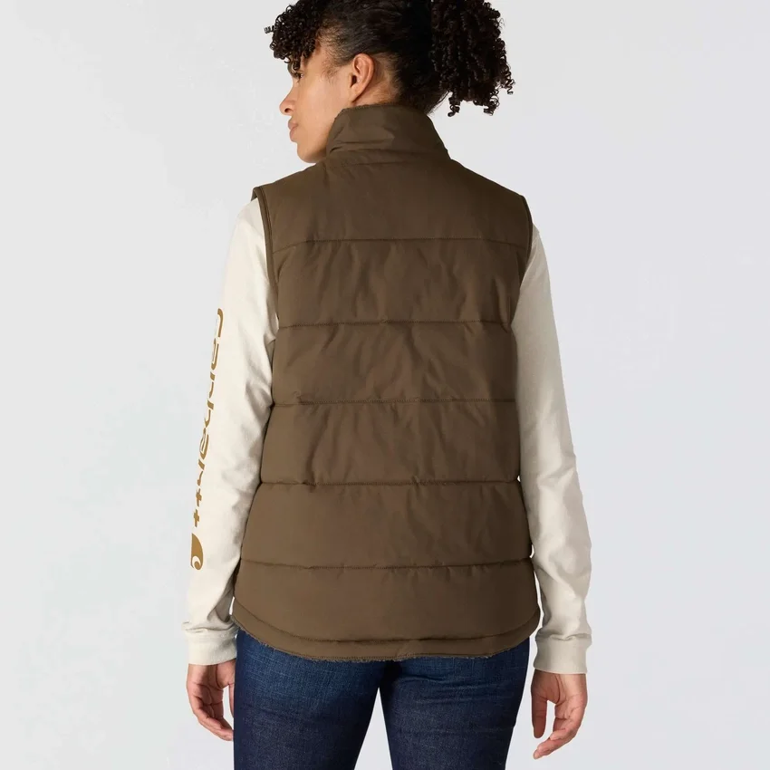Women's Montana Insulated Reversible Water Resistant Puffer Vest - Rain Defender Vest