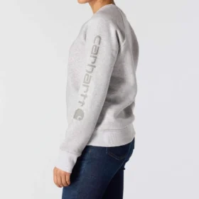 Women’s Relaxed Fit Midweight Graphic Crewneck Sweatshirt