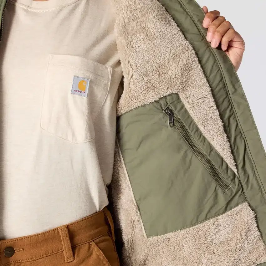 Women's Rockford Lightweight Sherpa-Lined Insulated Water Resistant Jacket - Rain Defender Jacket