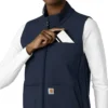 Women's Rugged Flex® Bonded Fleece Scrub Vest