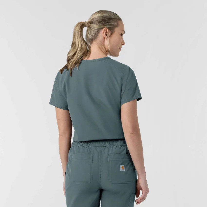Women's Rugged Flex Fld Tuck-In Scrub Top