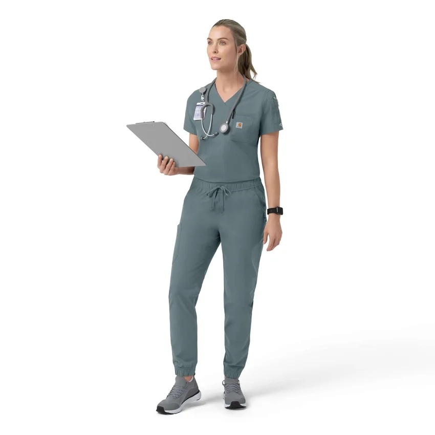 Women's Rugged Flex Fld Tuck-In Scrub Top