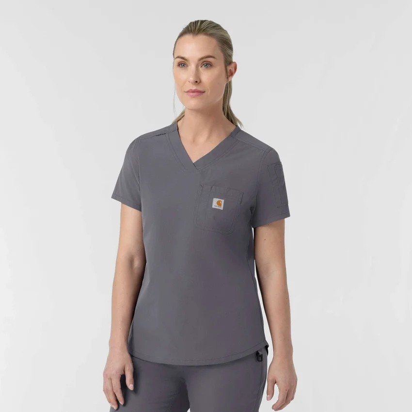 Women's Rugged Flex Fld Tuck-In Scrub Top