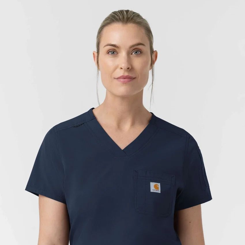 Women's Rugged Flex Fld Tuck-In Scrub Top