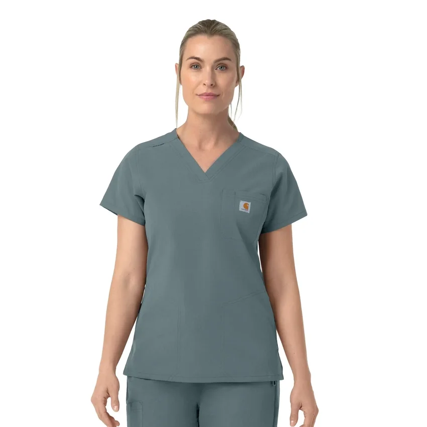 Women's Rugged Flex Fld V-Neck Scrub Top