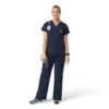 Women's Rugged Flex Fld V-Neck Scrub Top