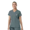 Women's Rugged Flex Fld V-Neck Scrub Top