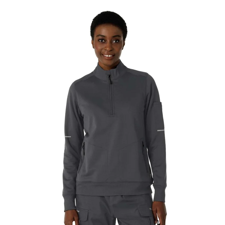 Women's Rugged Flex® Rscu Scrub Half Zip