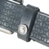 Women's Saddle Leather Basketweave Belt