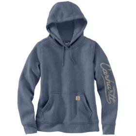 Women's Sawyer Script Logo Sleeve Hoodie