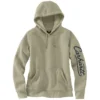 Women's Sawyer Script Logo Sleeve Hoodie
