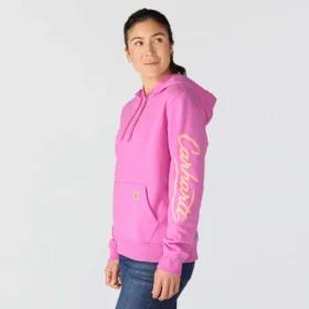 Women’s Sawyer Script Logo Sleeve Hoodie