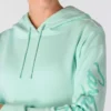 Women's Sawyer Script Logo Sleeve Hoodie