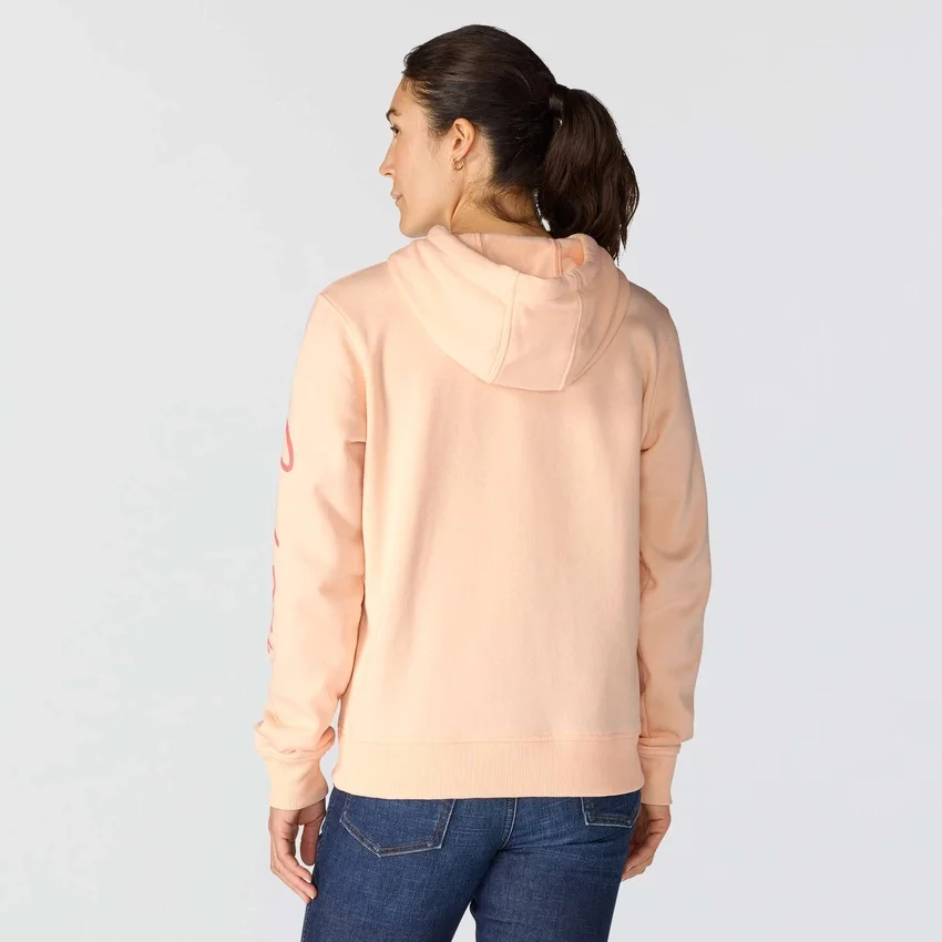 Women's Sawyer Script Logo Sleeve Hoodie