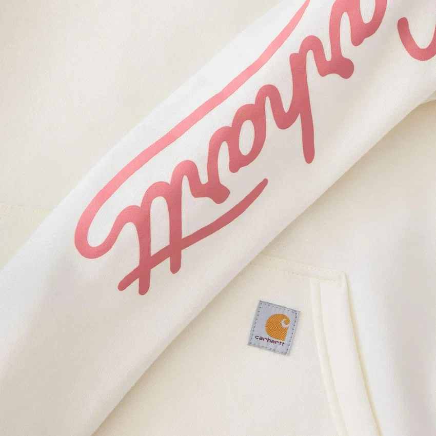 Women's Sawyer Script Logo Sleeve Hoodie