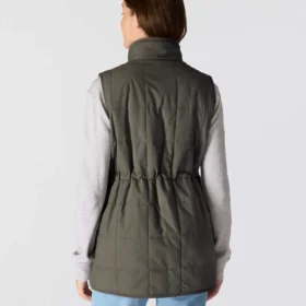 Women’s Sherpa-Lined Insulated Water Resistant Vest – Rain Defender Vest