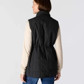 Women’s Sherpa-Lined Insulated Water Resistant Vest – Rain Defender Vest