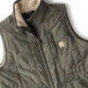 Women's Sherpa-Lined Insulated Water Resistant Vest - Rain Defender Vest