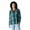 Women's Tencel™ Fiber Series Loose Fit Twill Plaid Shirt